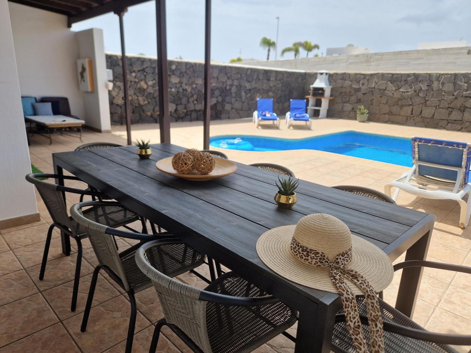 Villablanca Mar Heated Private Pool In A Charming Retreat Of Serenity Playa Blanca  Exteriér fotografie